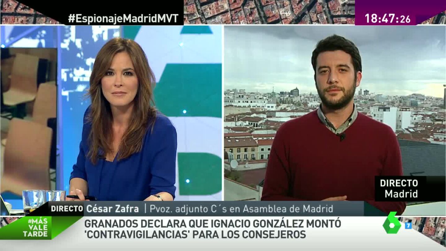 Mamen Mendiz&aacute;bal y C&eacute;sar Zafra