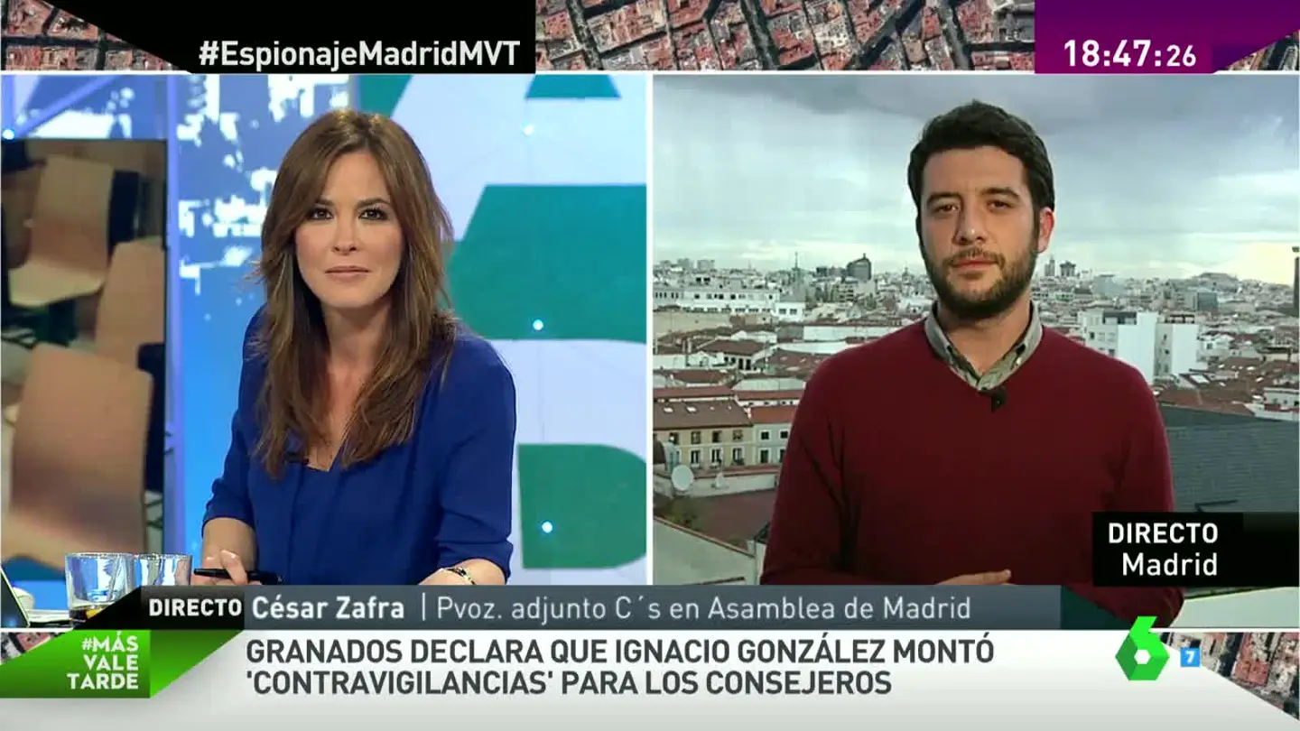 Mamen Mendizábal y César Zafra Mamen Mendizábal y César Zafra