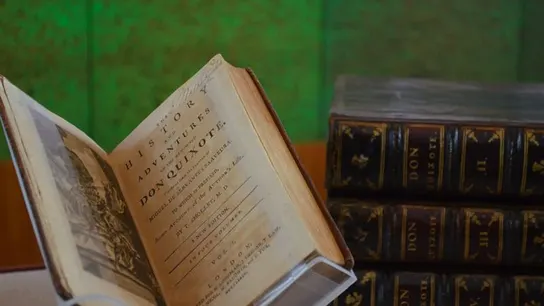 Un ejemplar de El Quijote Un ejemplar de El Quijote