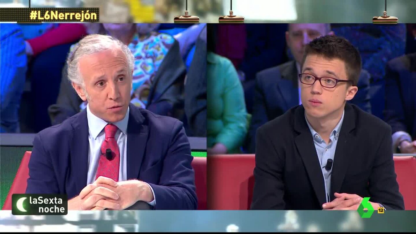 &Iacute;&ntilde;igo Errej&oacute;n, en laSexta Noche
