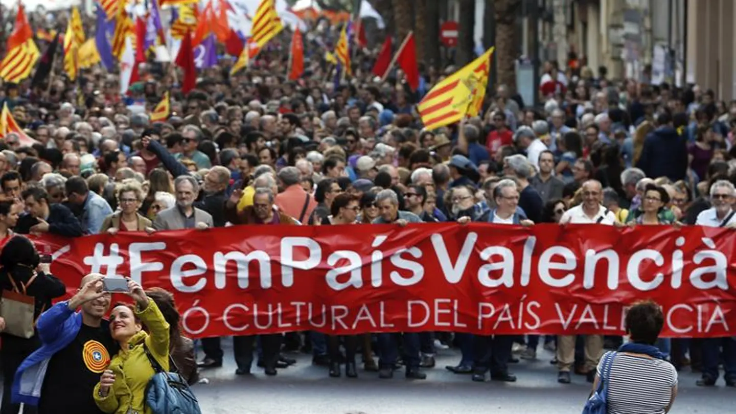 Manifestación en Valencia por la cultura Manifestación en Valencia por la cultura