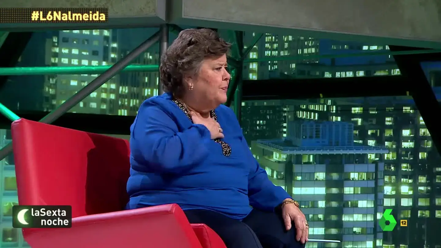 Cristina Almeida, en laSexta Noche Cristina Almeida, en laSexta Noche