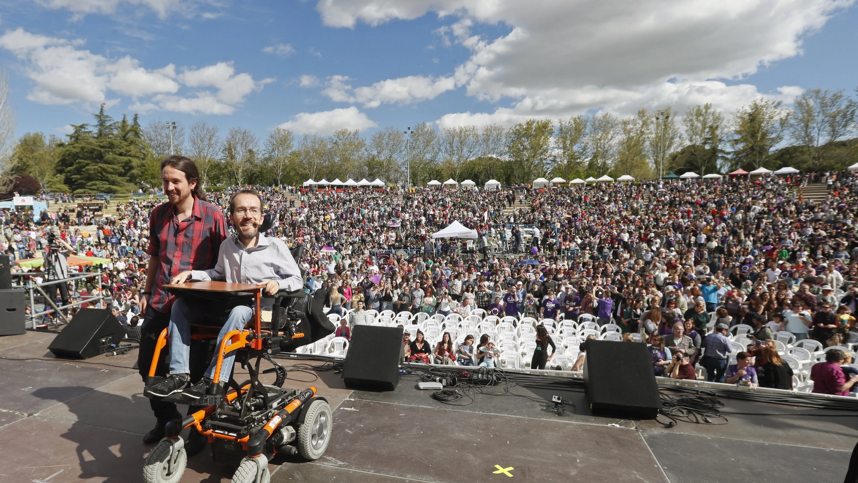 Pablo Iglesias y Pablo Echenique