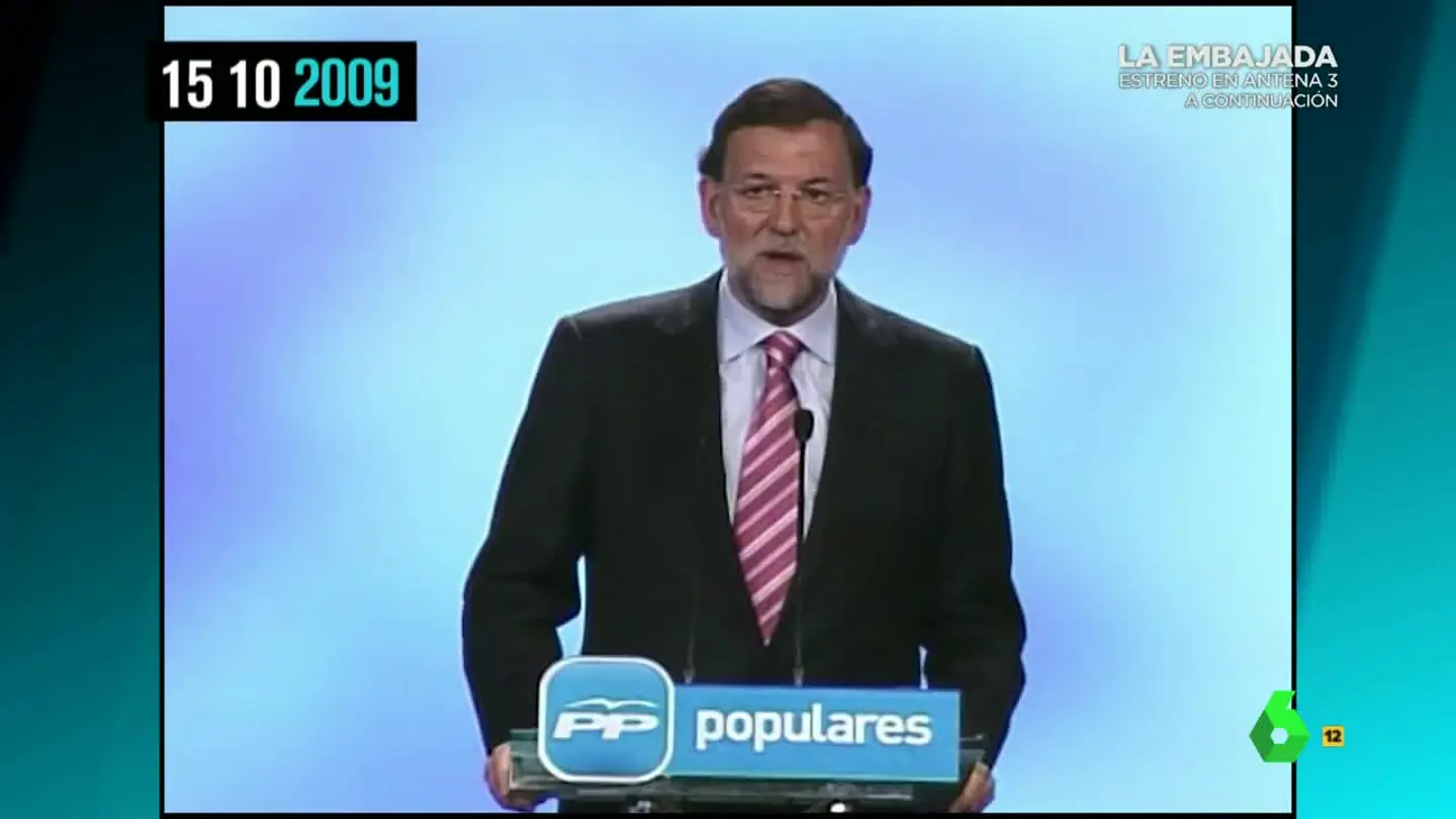 Rajoy en 2009 Rajoy en 2009