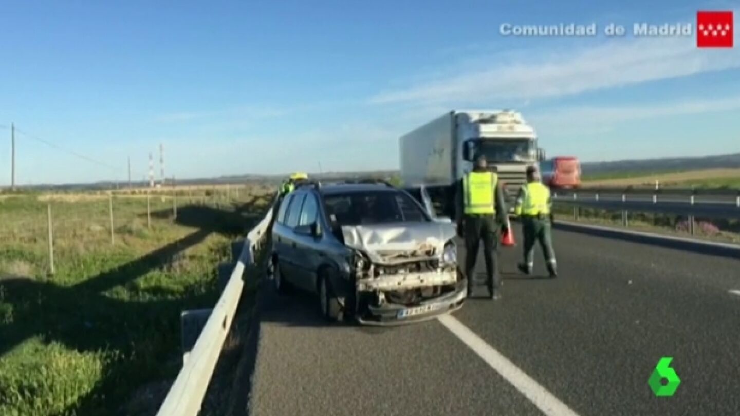 Coche del asesinado por un guardia civil