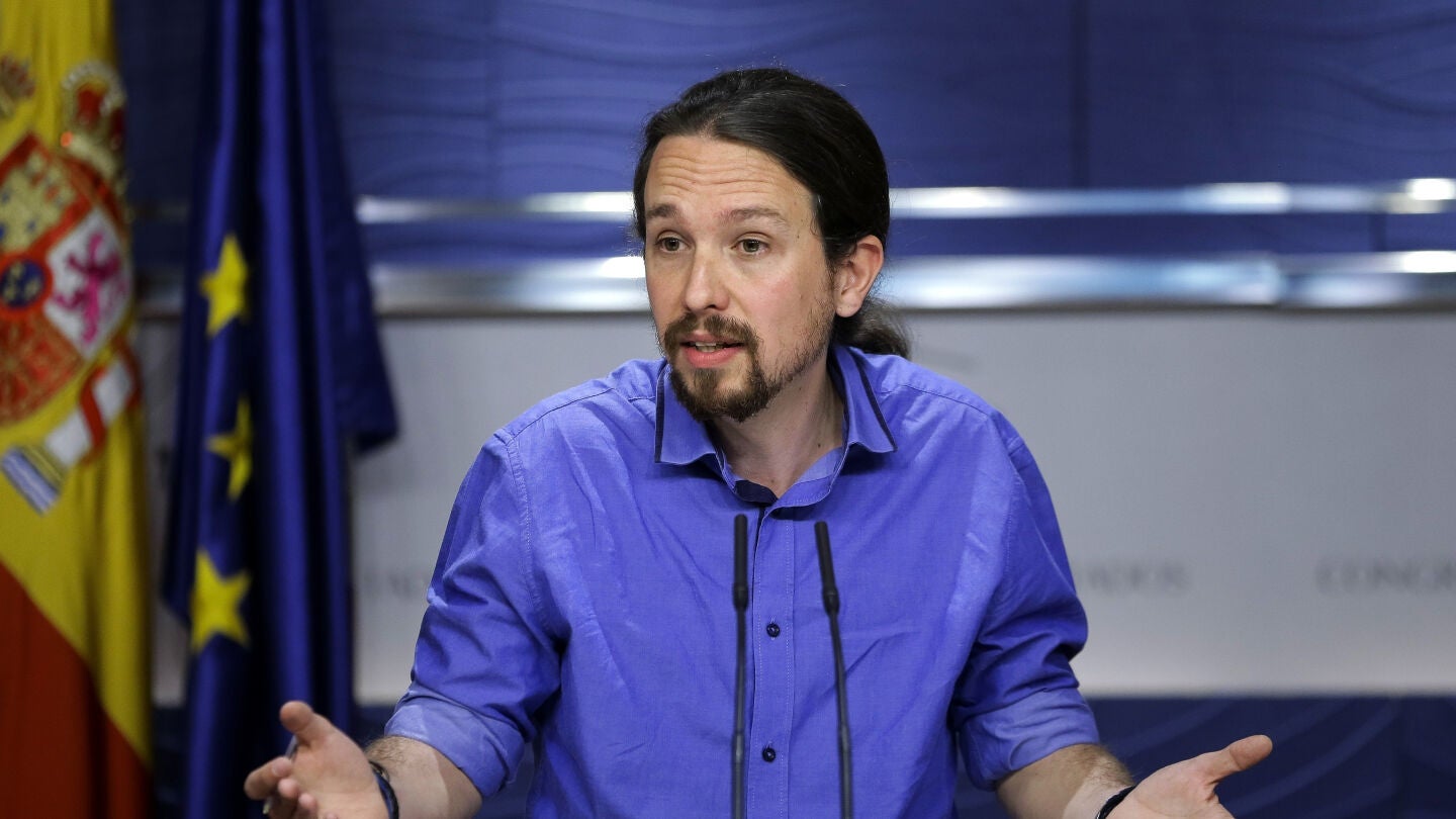 Pablo Iglesias, l&iacute;der de Podemos