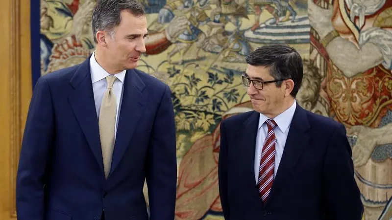 Patxi López y Felipe VI