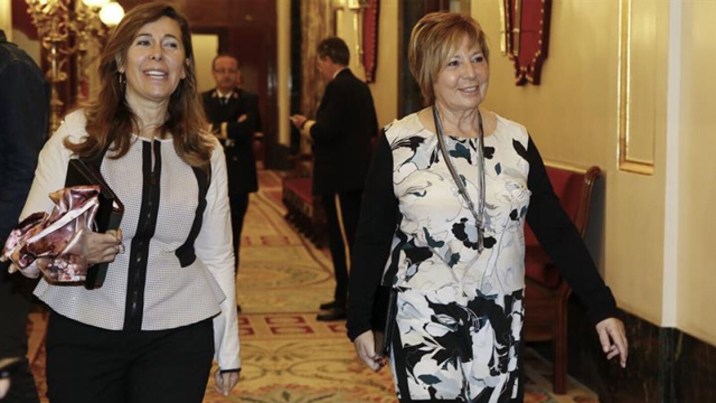 S&aacute;nchez Camacho y Celia Villalobos
