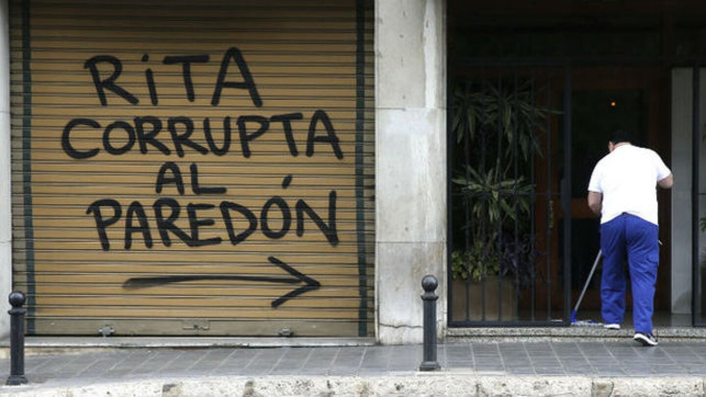 Pintada en casa de Rita Barber&aacute;