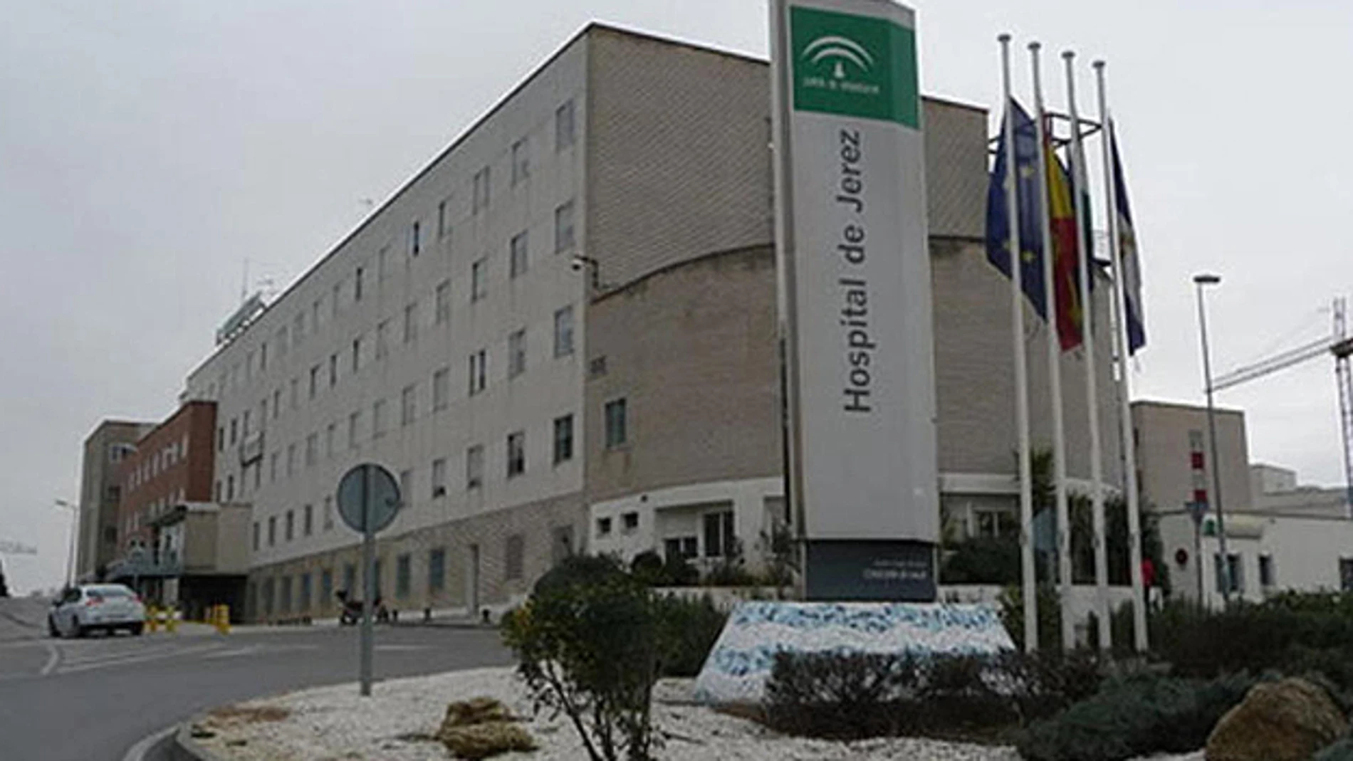 Fachada del Hospital de Jerez