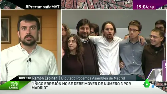 Ramón Espinar en MVT Ramón Espinar en MVT