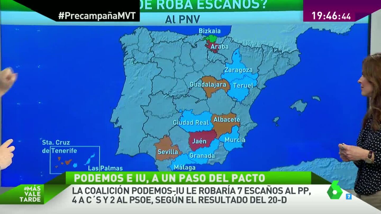 Provincias donde robar&iacute;an votos
