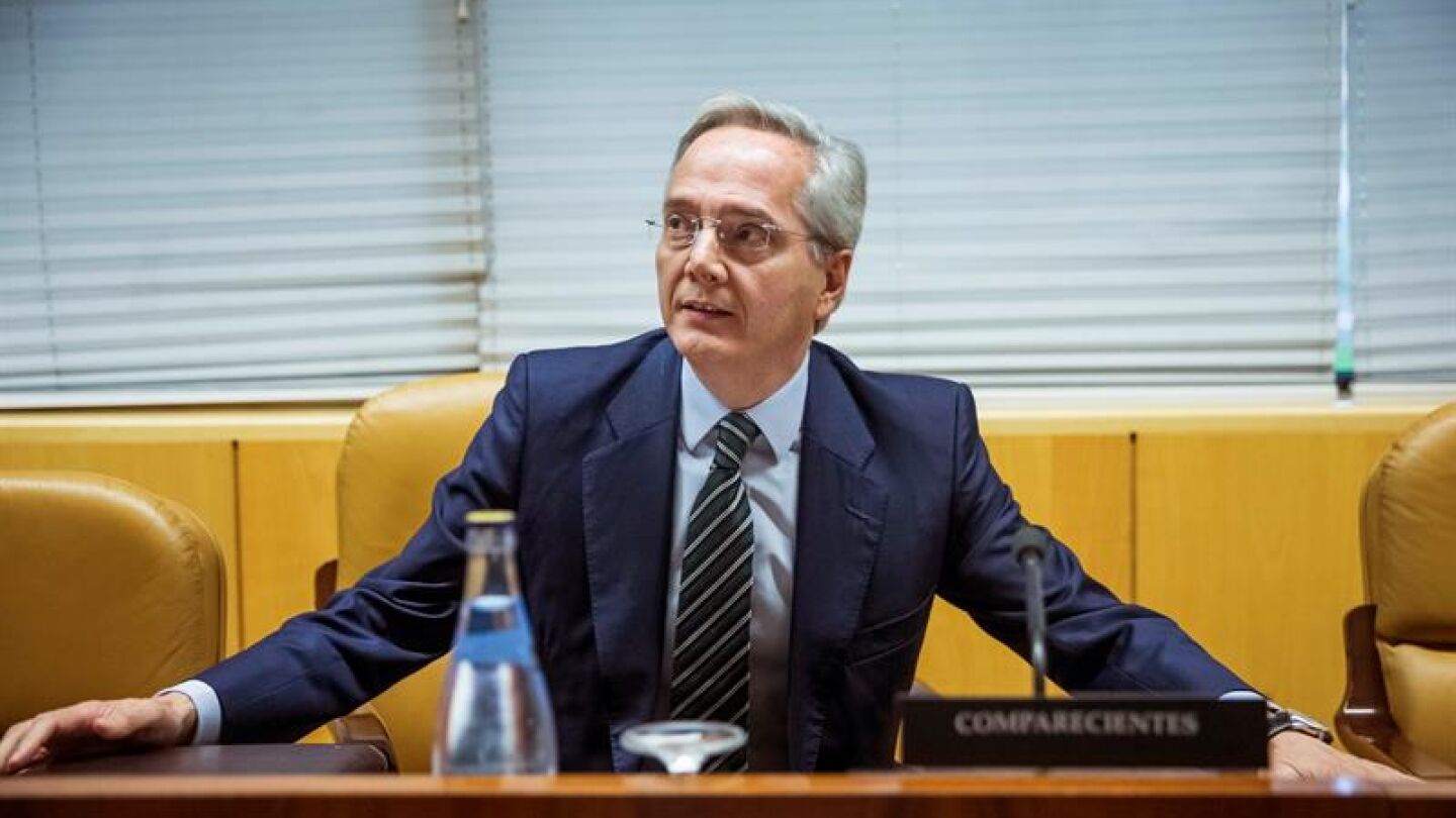 El exdiputado Pedro G&oacute;mez de la Serna durante su comparecencia en la comisi&oacute;n de investigaci&oacute;n