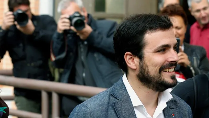 El líder de Izquierda Unida, Alberto Garzón El líder de Izquierda Unida, Alberto Garzón