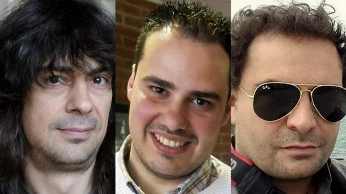 José Manuel López, Antonio Pampliega y Ángel Sastre José Manuel López, Antonio Pampliega y Ángel Sastre