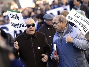 Una manifestación convocada contra la 'Ley Mordaza' en Madrid entre la Puerta del Sol y el Congreso de los Diputados Una manifestación convocada contra la 'Ley Mordaza' en Madrid entre la Puerta del Sol y el Congreso de los Diputados