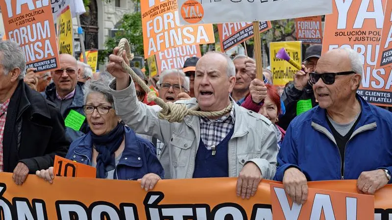 Manifestación Afinsa