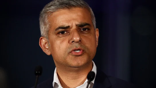 El alcalde de Londres, Sadiq Khan, en una imagen de archivo El alcalde de Londres, Sadiq Khan, en una imagen de archivo