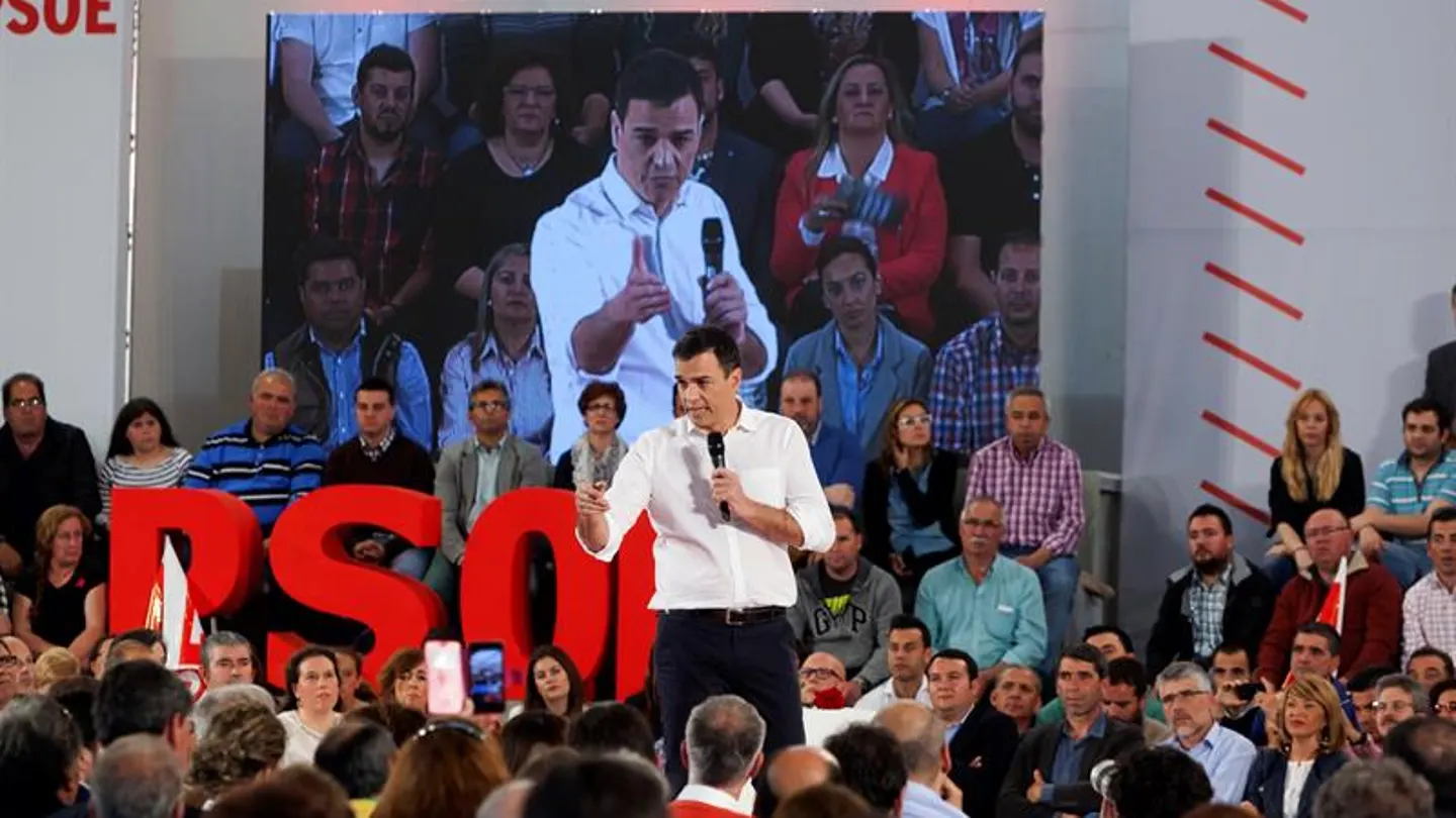 El líder del PSOE, Pedro Sánchez El líder del PSOE, Pedro Sánchez