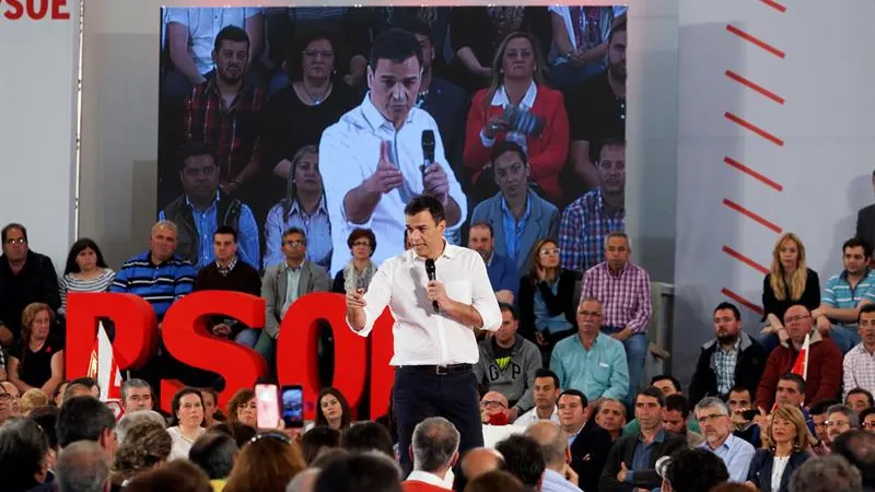 El líder del PSOE, Pedro Sánchez El líder del PSOE, Pedro Sánchez