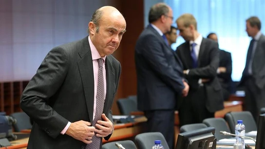 El ministro de Economía en funciones, Luis de Guindos El ministro de Economía en funciones, Luis de Guindos