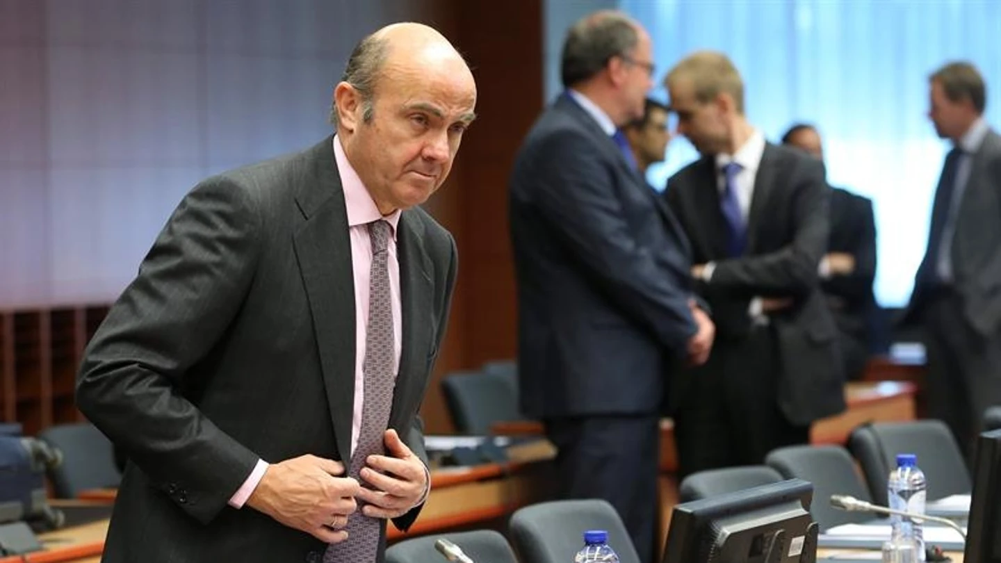 El ministro de Economía en funciones, Luis de Guindos El ministro de Economía en funciones, Luis de Guindos