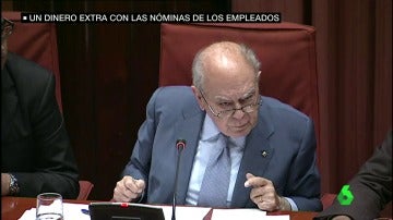 Frame 58.974744 de: Un exbanquero asegura que los Pujol se llevaron mordidas de los sueldos de los funcionarios