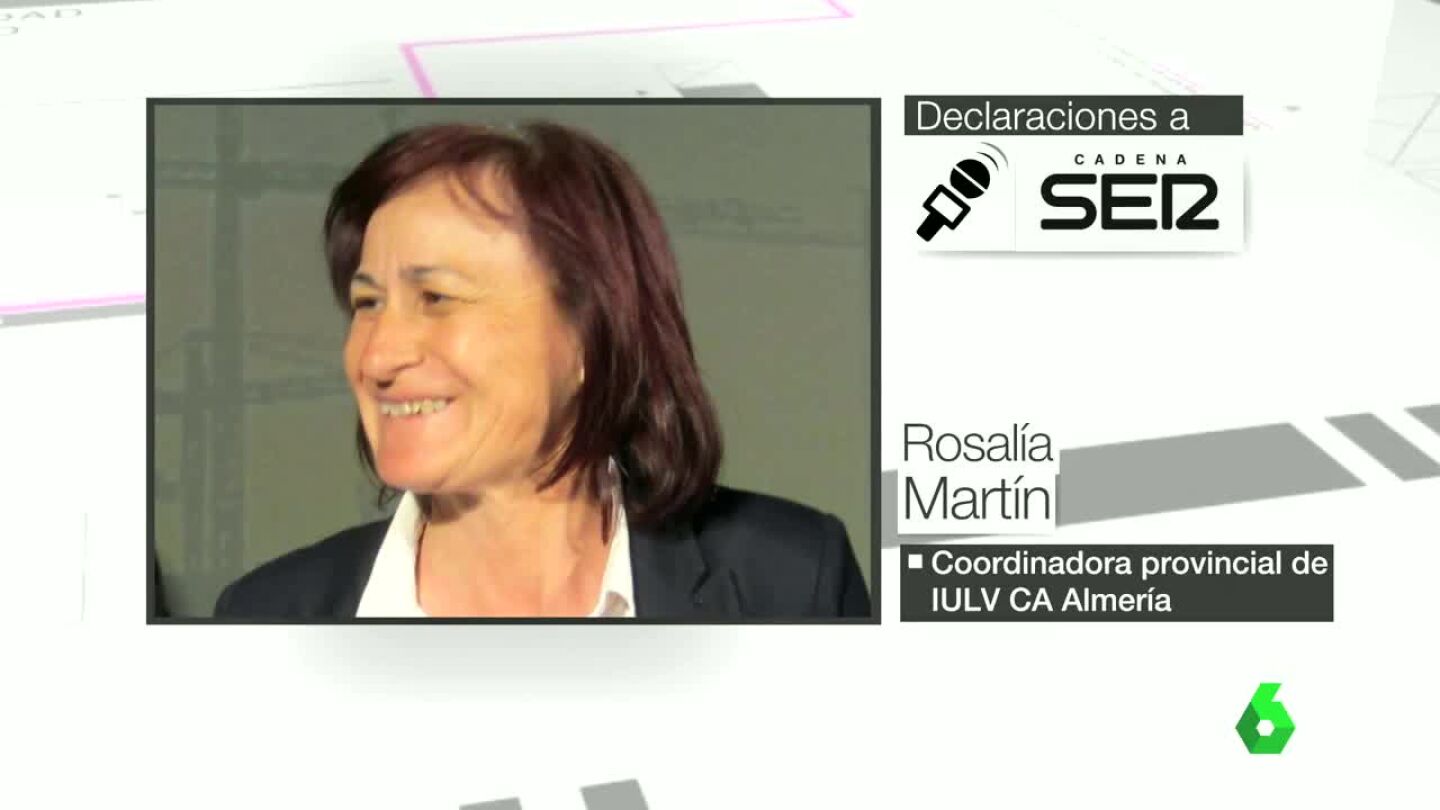Rosal&iacute;a Mart&iacute;n, coordinadora provincial de IULV CA Almer&iacute;a