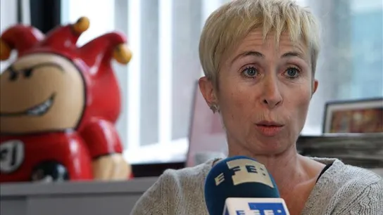 La directora de El Jueves, Mayte Quílez La directora de El Jueves, Mayte Quílez