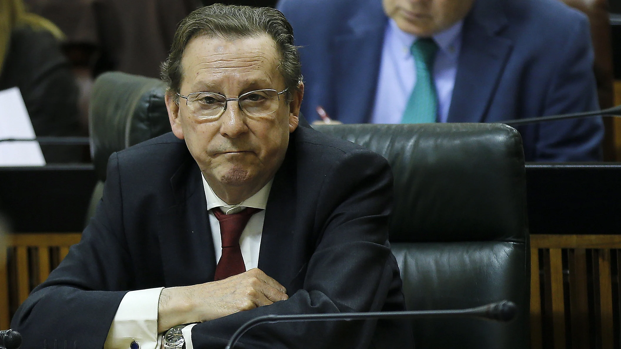 El consejero de Justicia e Interior, Emilio de Llera
