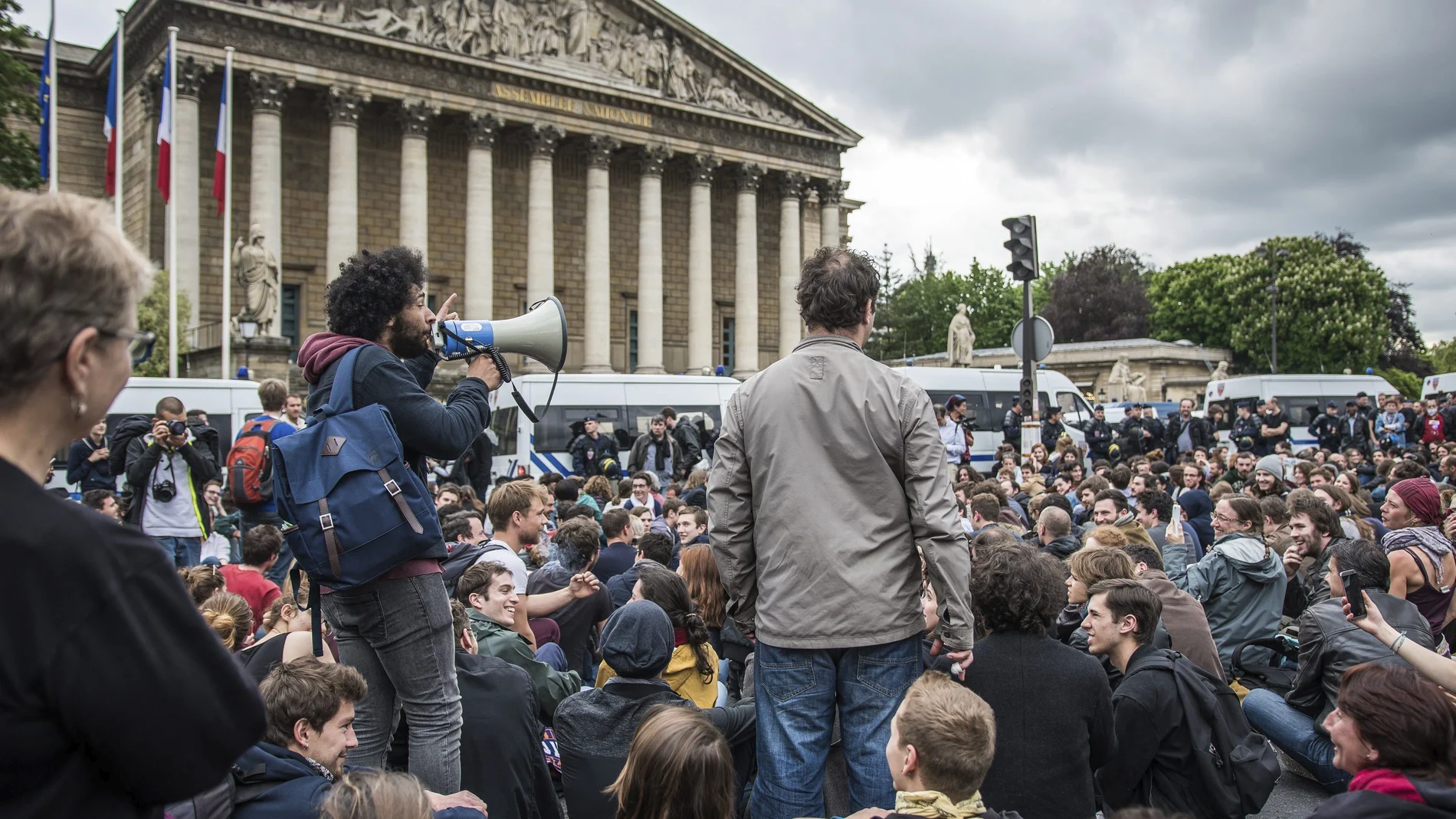 Manifestación en Francia