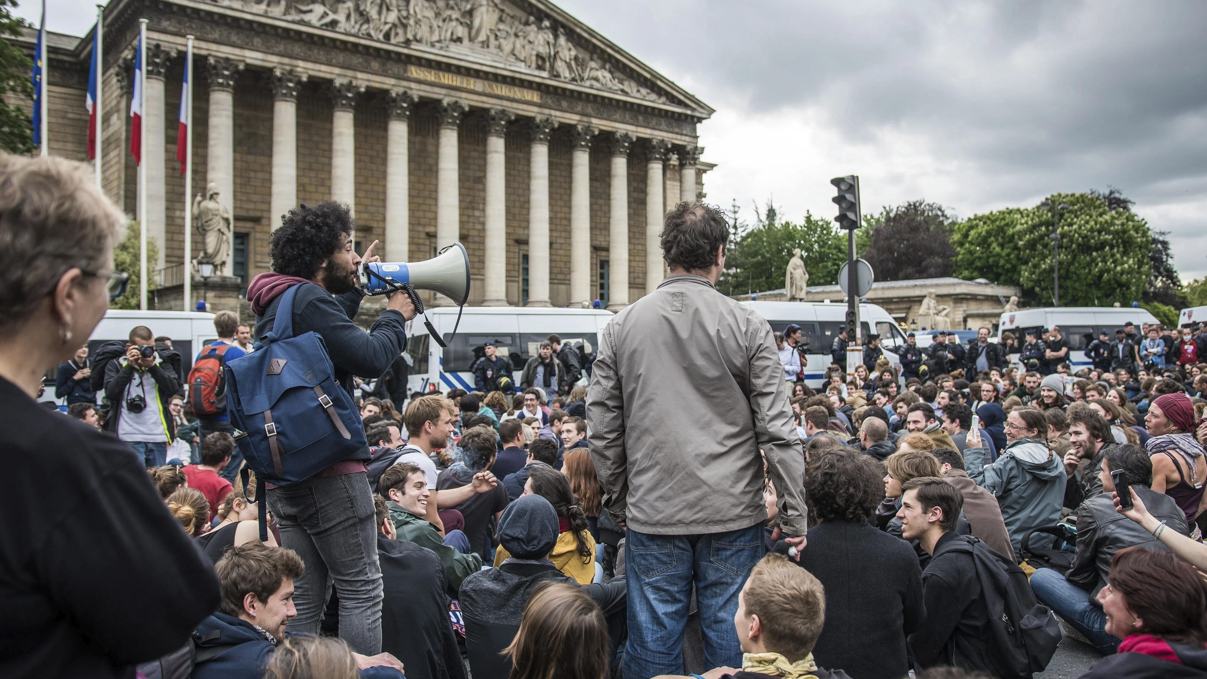 Manifestación en Francia
