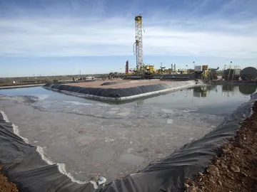 Instalación de fracking Instalación de fracking