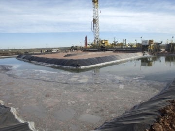 Depósito de fracking Depósito de fracking