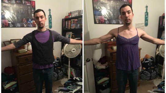 Ridiculiza las tallas de las mujeres tras probarse la ropa de su novia Ridiculiza las tallas de las mujeres tras probarse la ropa de su novia