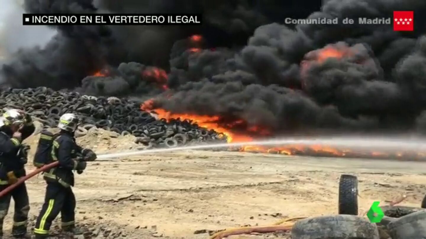 Incendio en Sese&ntilde;a