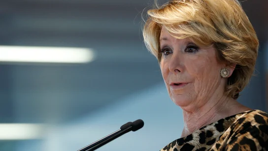 La portavoz del PP, Esperanza Aguirre La portavoz del PP, Esperanza Aguirre