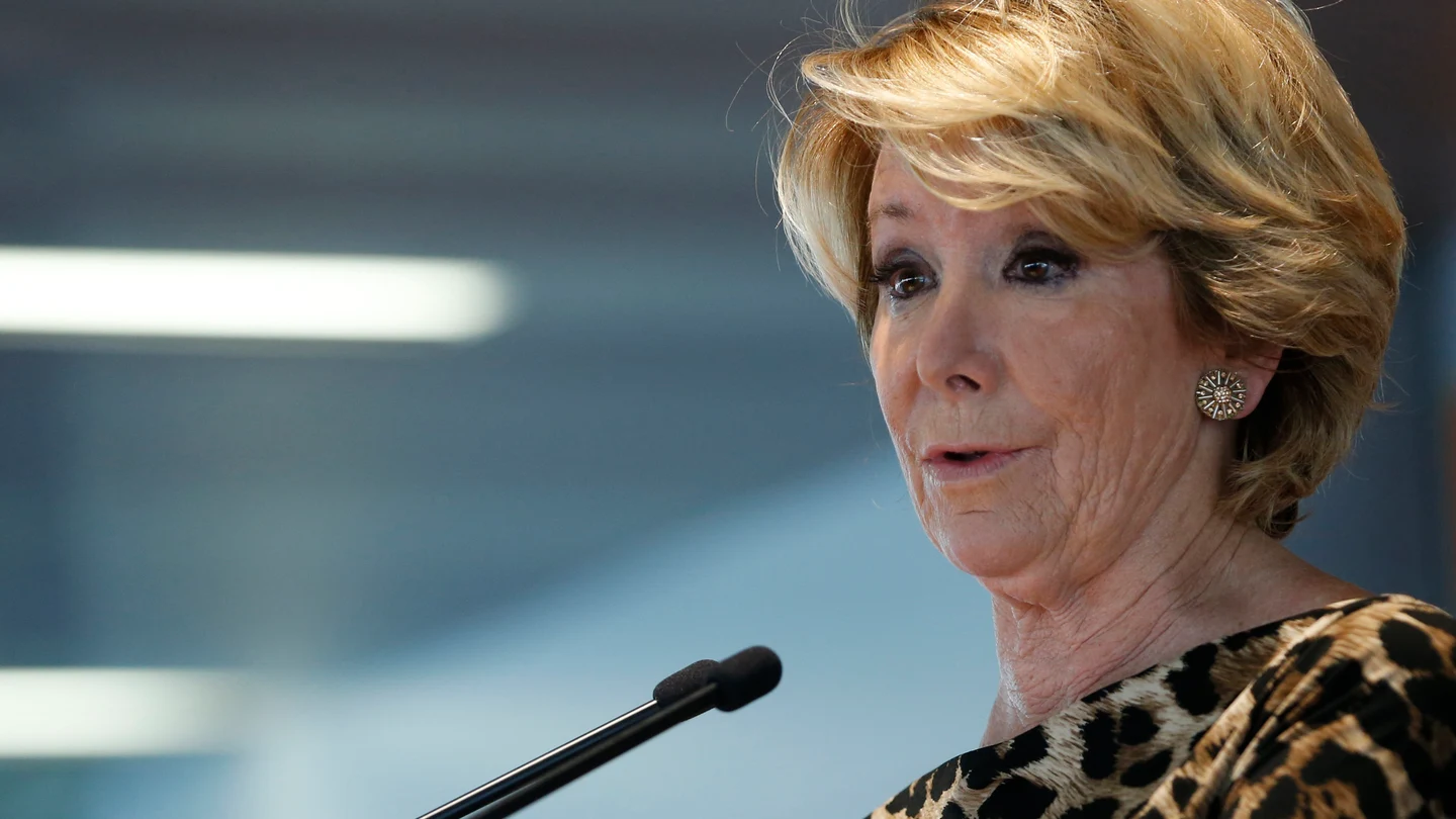 La portavoz del PP, Esperanza Aguirre La portavoz del PP, Esperanza Aguirre