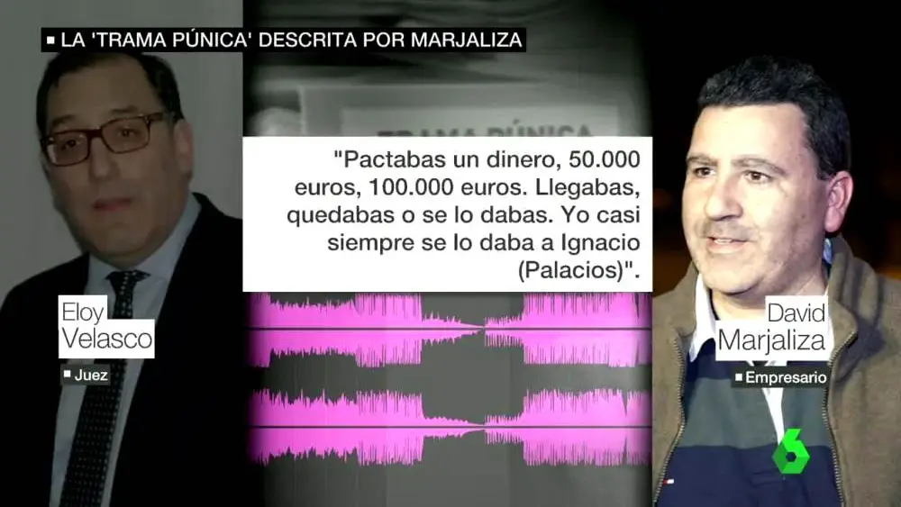 Declaración de Marjaliza ante el juez