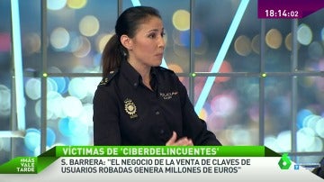 Silvia Barrera, policía