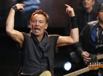 Bruce Springsteen en el estadio de Anoeta de San Sebastián Bruce Springsteen en el estadio de Anoeta de San Sebastián