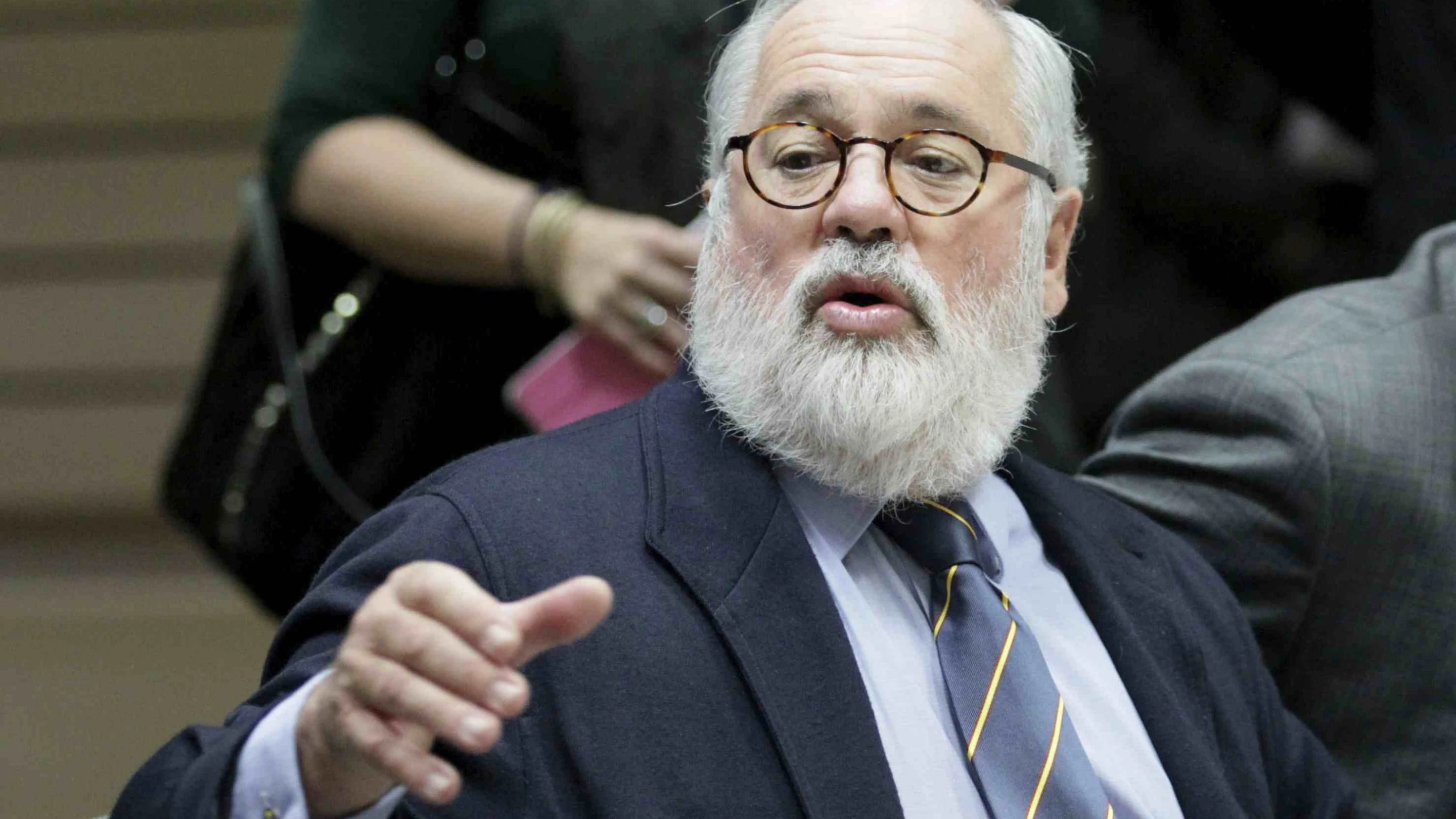 Miguel Arias Cañete, en su época como comisario europeo de Acción por el Clima y la Energía.