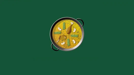 Dibujo con el que se representará el 'paella emoji' Dibujo con el que se representará el 'paella emoji'