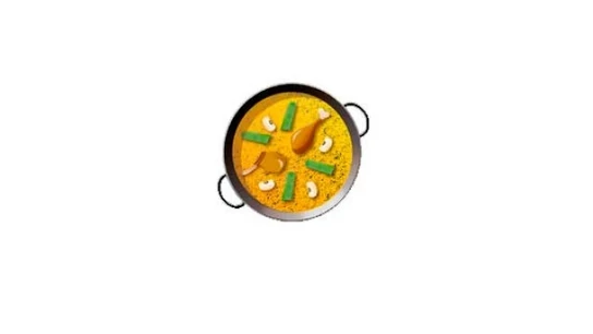 Imagen del 'PaellaEmoji'. Imagen del 'PaellaEmoji'.