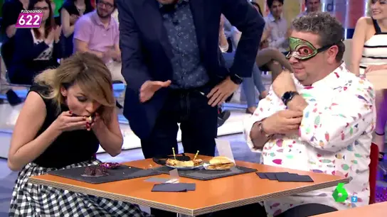 Anna Simon y su mal trago con un polvorón Anna Simon y su mal trago con un polvorón