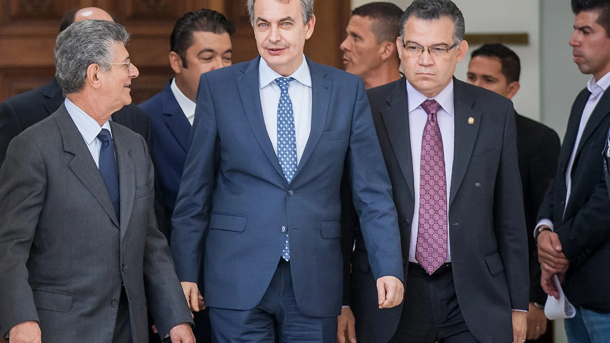 José Luis Rodríguez Zapatero en Venezuela