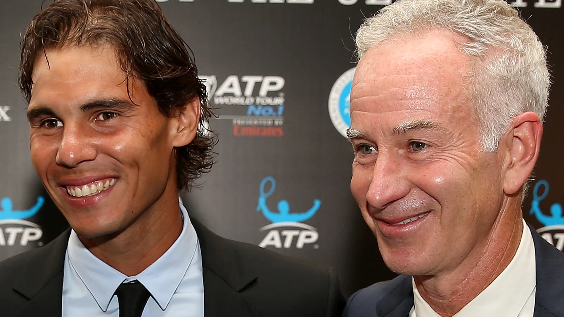 Rafa Nadal y John McEnroe