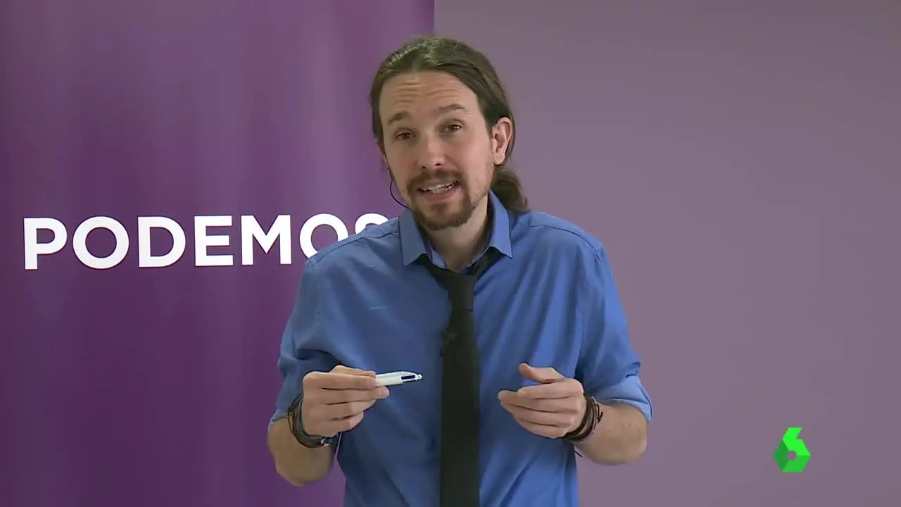 Pablo Iglesias, líder de Podemos