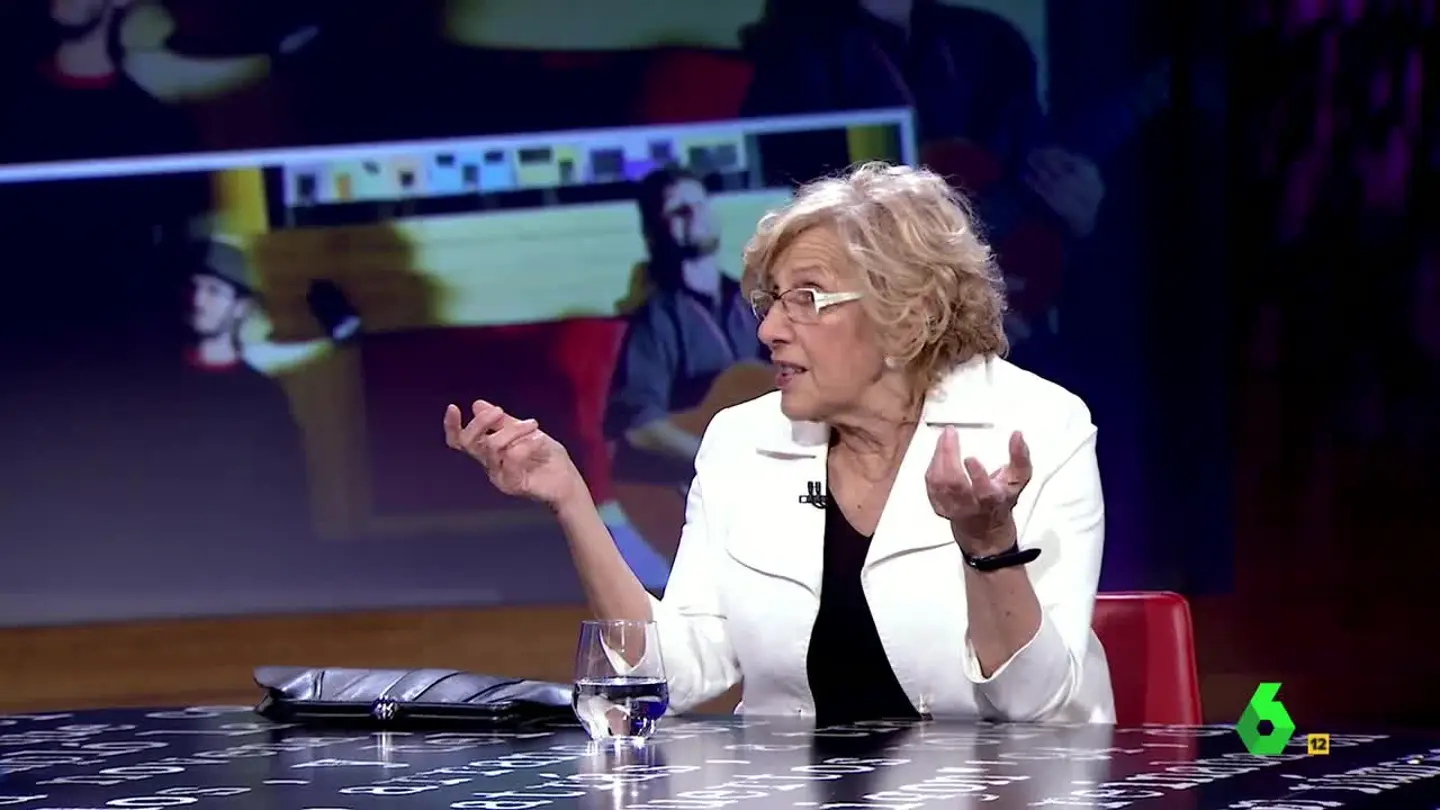 Manuela Carmena en El Intermedio Manuela Carmena en El Intermedio