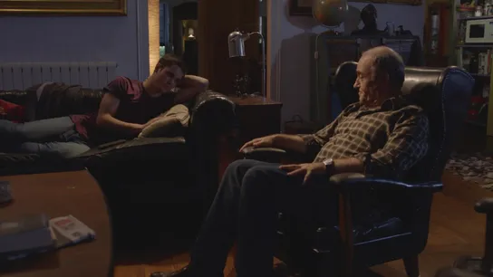 Merlí consuela a Bruno Merlí consuela a Bruno